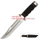 New 11" 440 SS Razor Sharp US Battlefield Hunting Combat Fighter Bowie Knife with Sheath
